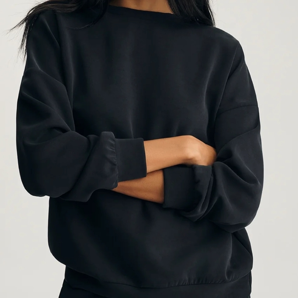 Mavi Pink Oversized Crewneck Top